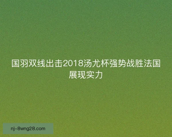 国羽双线出击2018汤尤杯强势战胜法国展现实力 国羽双线出击2018汤尤杯强势战胜法国展现实力